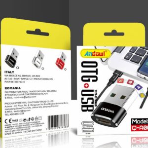 Q-A06 TYPE C TO USB ADAPTOR ANDOWL