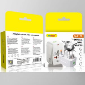 Q-A178 UNIVERSAL TRAVEL ADAPTOR ANDOWL