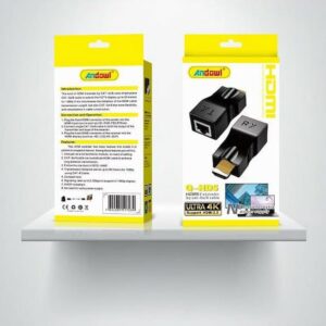 Q-HD5 HDMI EXTENDER CAT6 CABLES ANDOWL