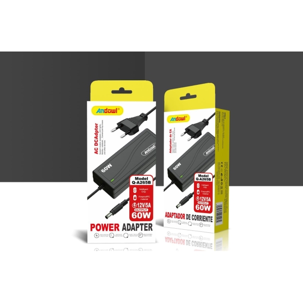 Q-A265B- 12V- 5A- ADAPTOR- WITH- UK -PLUG-IN-CONTROL QATAR