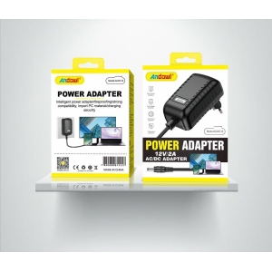 12V -2AMP - ADAPTOR- WITH -UK- PLUG -TYPE-in-control-qatar