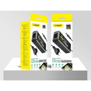 Q-DC1266 --12V -8AMP- ADAPTOR WITH- UK- PLUG-IN-CONTROL-QATAR