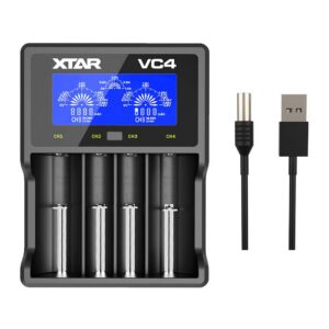 XTAR VC4 LITHIUM BATTERY CHARGER