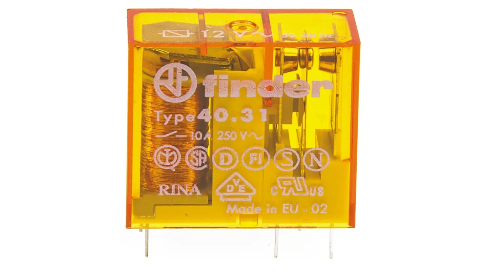 40.31.8.012.0000 RELAY FINDER 12V DC 10A