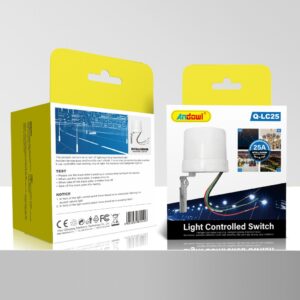 PHOTOCELL LIGHT 25A CONTROL SWITCH Q-LC25