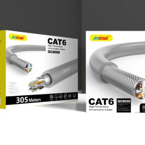 CAT6 NETWORK 305MTR QC8000