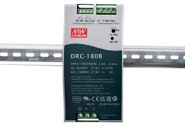 POWER SUPPLY WITH BATTERY CHARGER DRC-180B