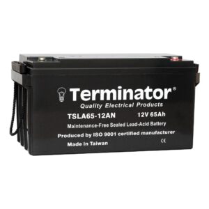 12V 65 AH Lead Acid Rechargable Battery Terminator