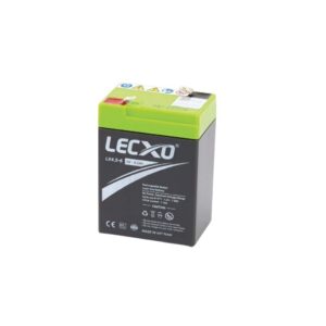 6V 4.5 AH Lead Acid Rechargable Battery Lecxo