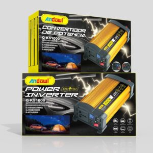 INVERTER 1000W 12V DC TO 220V Q-KS1000