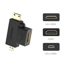 MINI HDMI TO HDMI CONVERTER MALE TO FEMALE UNITEK