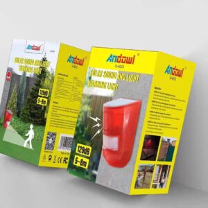 SOLAR MOTION SENSOR WITH SOUND Q-A223