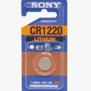 CR1220 BUTTON BATTERY SONY