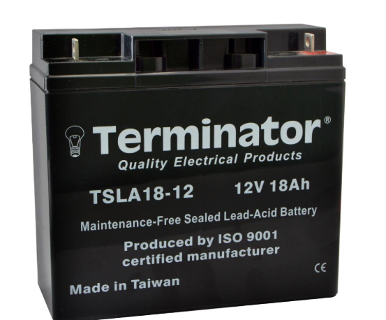 12V 18 AH Lead Acid Rechargable Battery Terminator