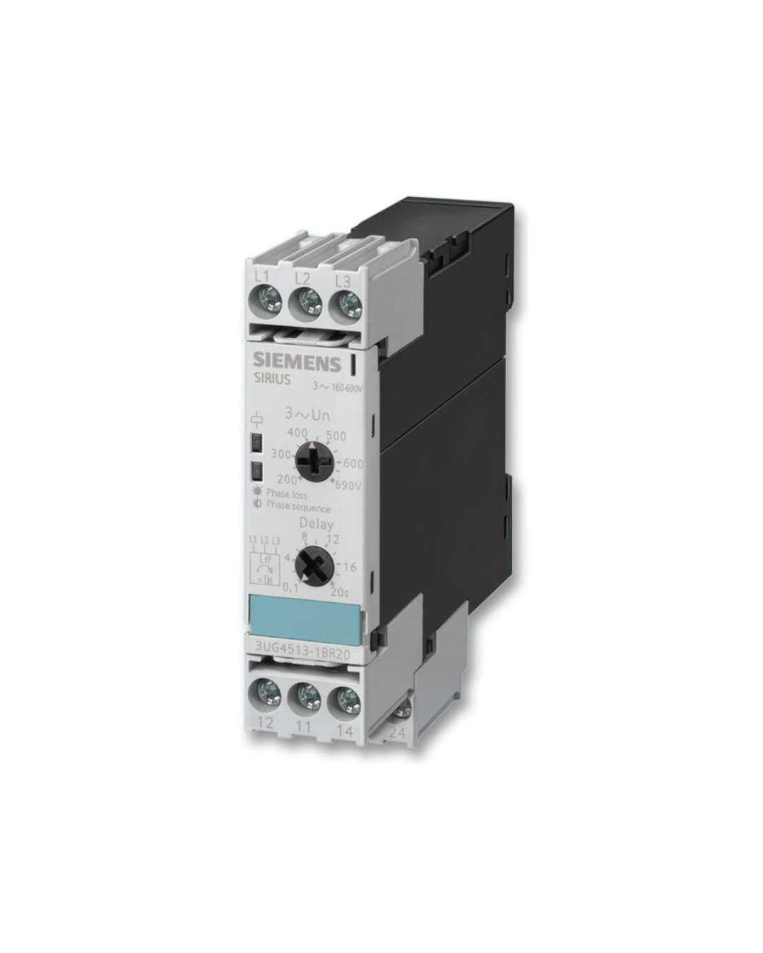 SIEMENS PHASE FAILURE RELAY 3UG4513-1BR20