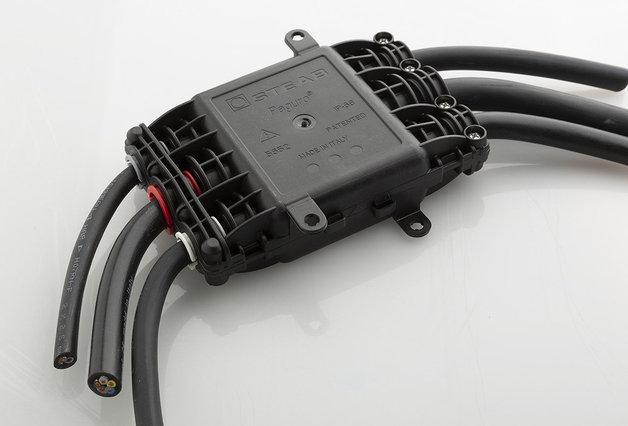 WATERPROOF JUNCTION BOX 2 WAY IP68 5652 PAGURO