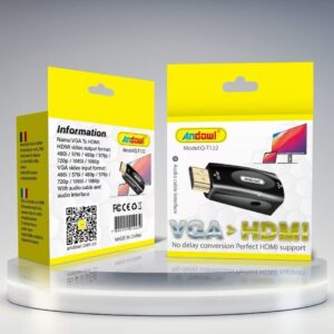 VGA TO HDMI ADAPTOR WITH AUDIO