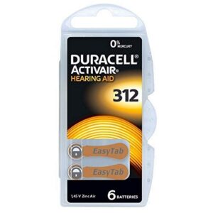 HEARING AID BATTERY DURACELL