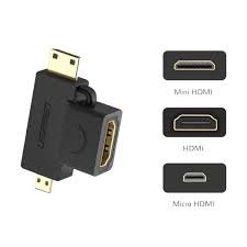 MINI HDMI TO HDMI CONVERTER MALE TO FEMALE UNITEK