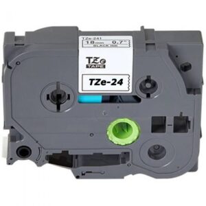 TZE-241 BROTHER CARTRIDGE 18MM